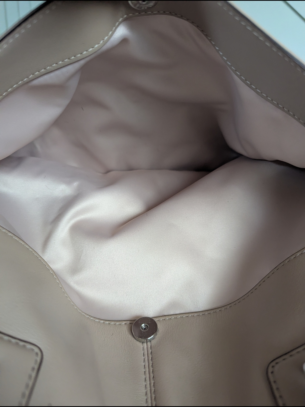 vintage Coach Madison Caroline Woven Leather Satchel - Picture 14 of 16